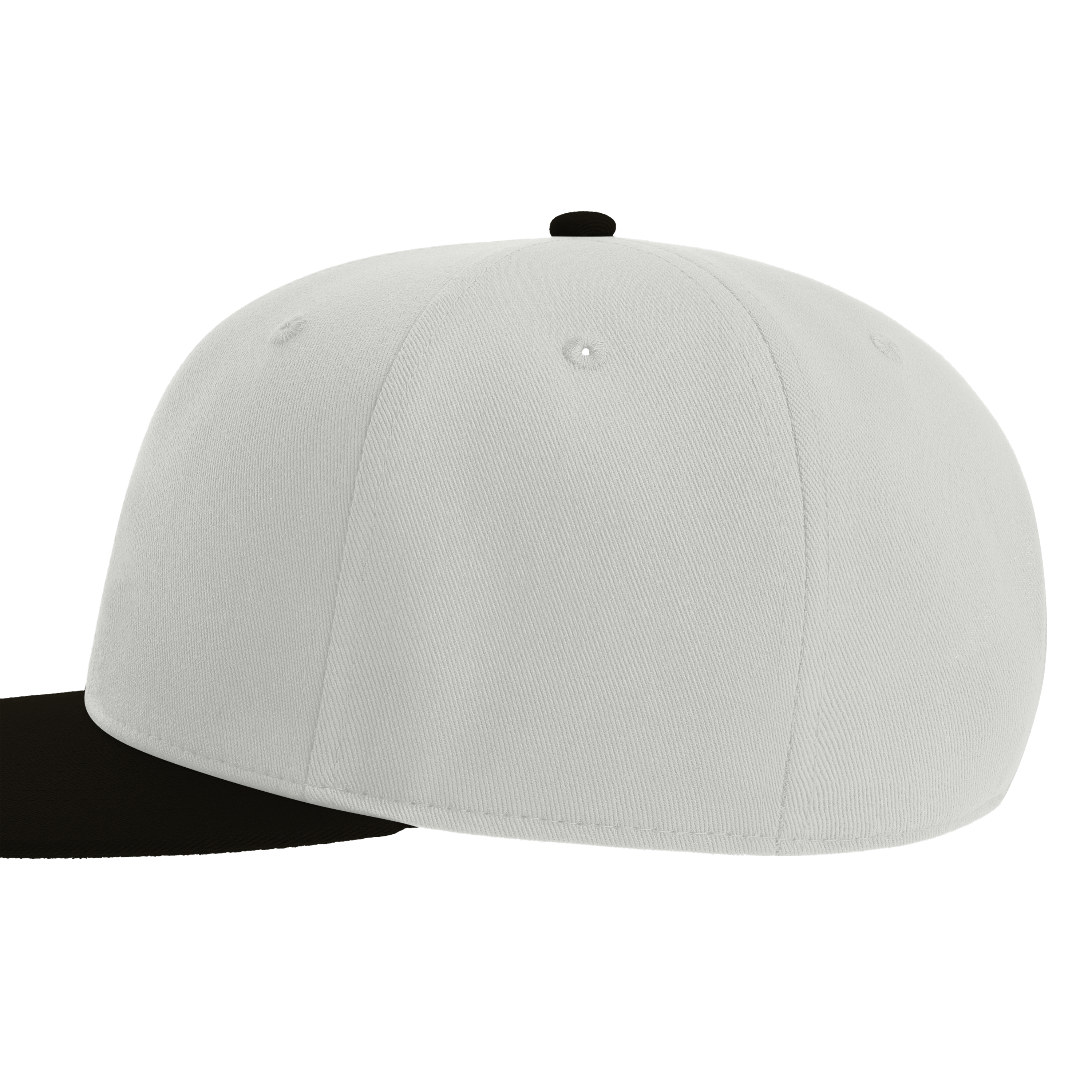 Casquette Snapback à visière plate UNMORA - Contraste Bicolore & Broderie Enso