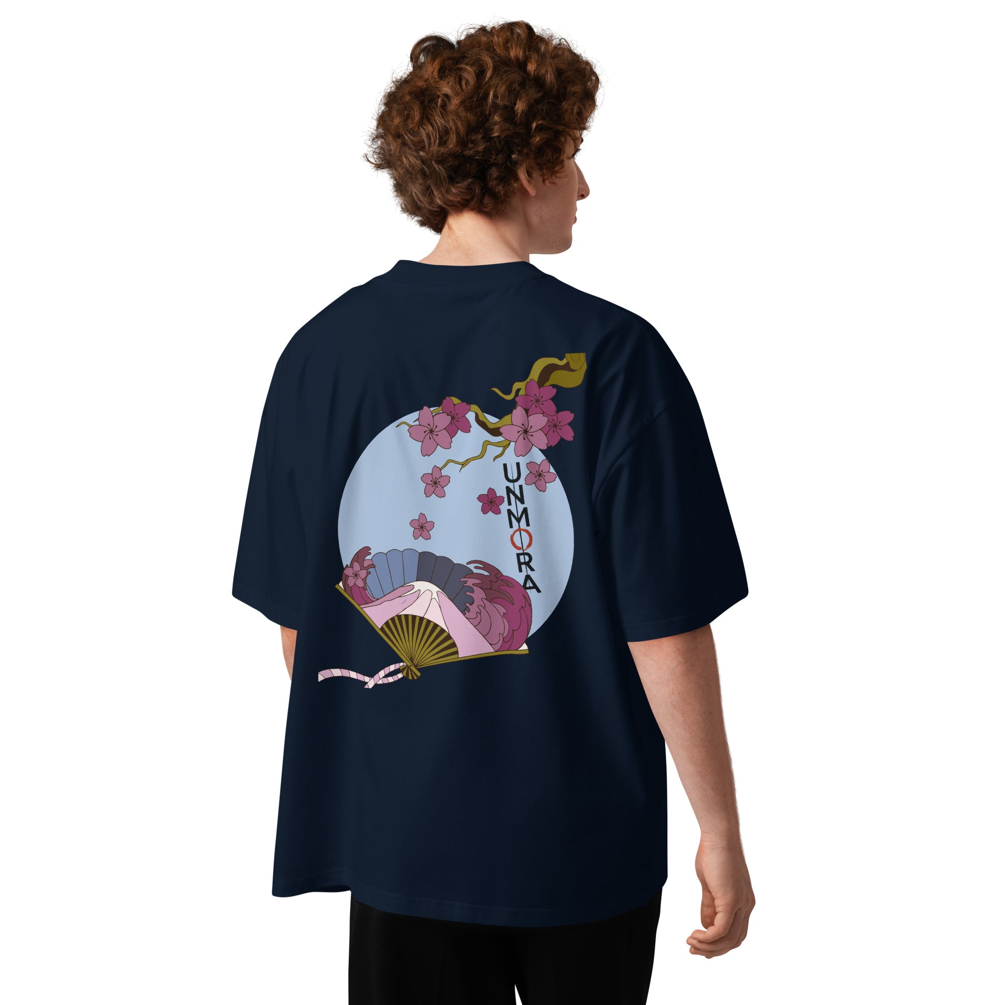 homme-tshirt-navy-sakura